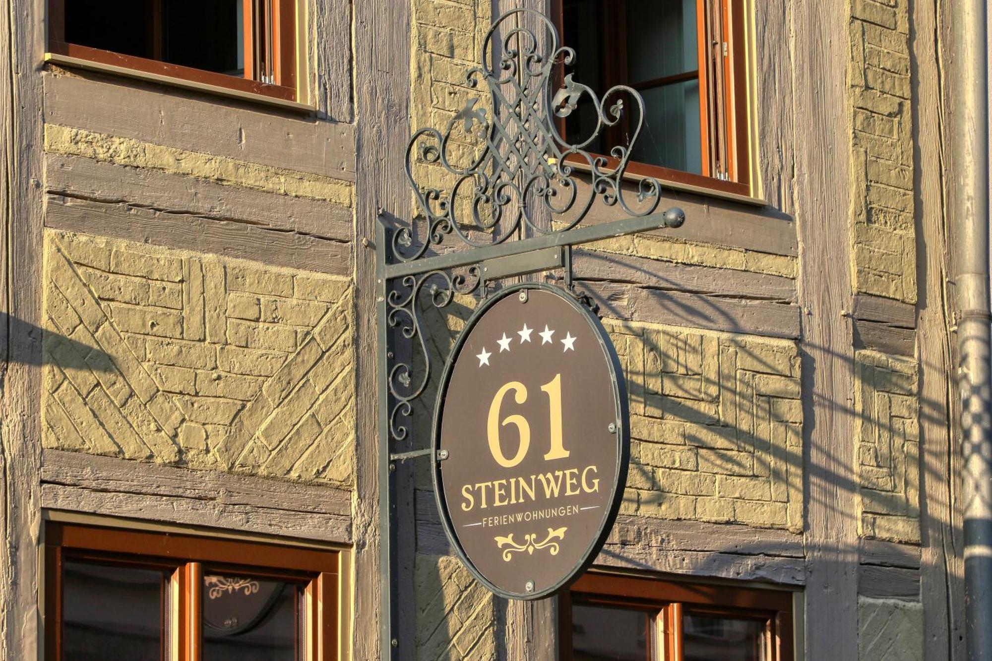 Ferienwohnungen Steinweg 61 Quedlinburg Eksteriør billede